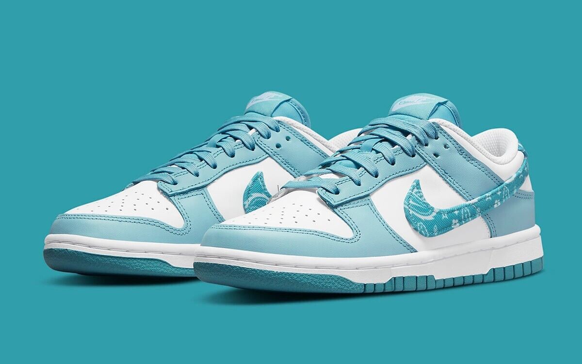 Nike Dunk Low Blue Paisley 2022 - Size 6 Womens | eBay Nike Dunk Low Blue Paisley 2022 - Size 6 Womens | eBay