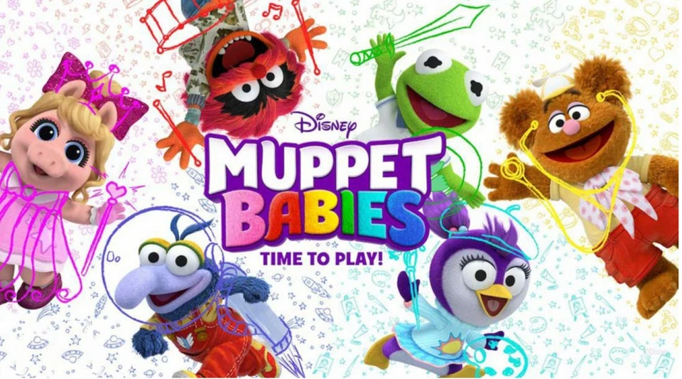 Banner de cumpleaños de vinilo para bebés Muppet 3x6 Foto 2 de 2