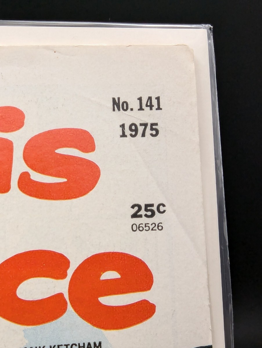 Dennis the Menace #141 (Fawcett Comics Hallden November 1975) for