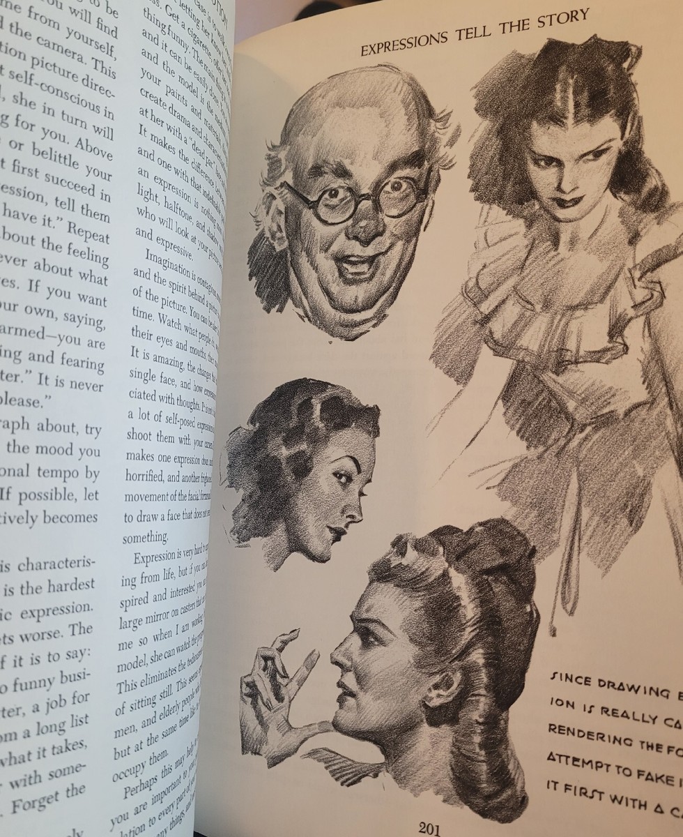 Creative Illustration by Andrew Loomis Hard Cover 1947 Bonanza