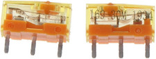 2Pcs TTC Dustproof Micro Switch - Gold Micro Button Contactor, 30 Million Operat