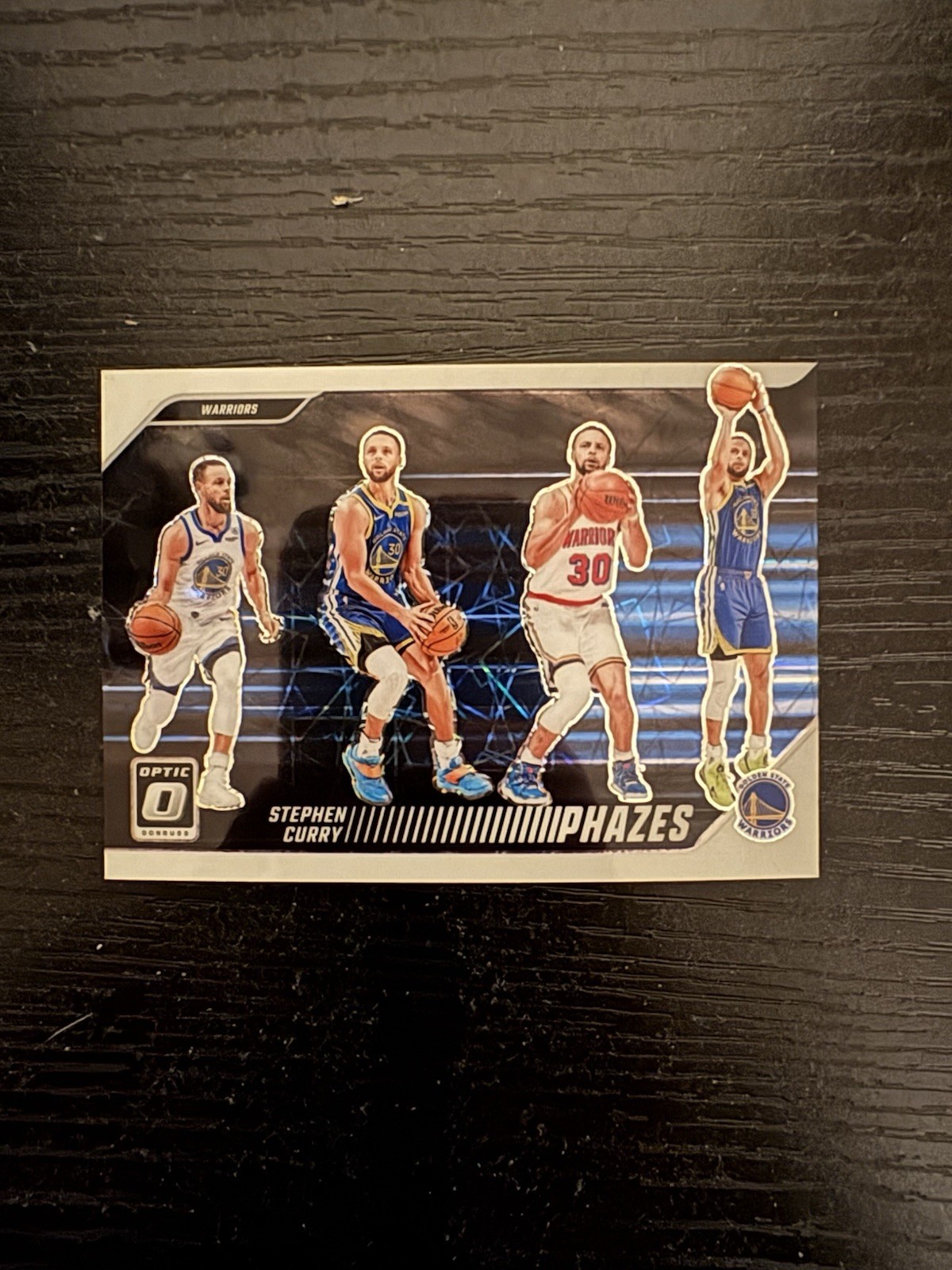 STEPHEN CURRY 2024-25 SSP PANINI DONRUSS OPTIC BASKETBALL #4 PHAZES SSP