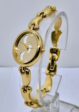 Ladies Watch Brooks & Bentley "Footprints in the Sand" Gold-Plated