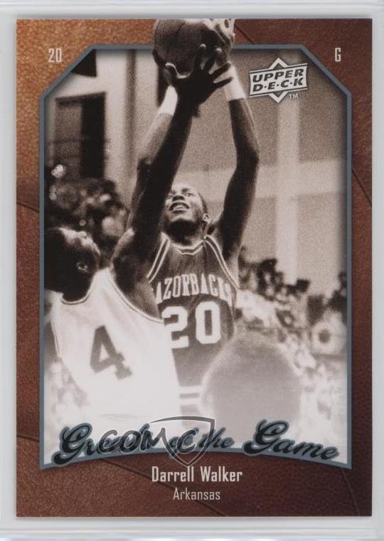 2009-10 Upper Deck Greats of the Game Darrell Walker #21 1jq1