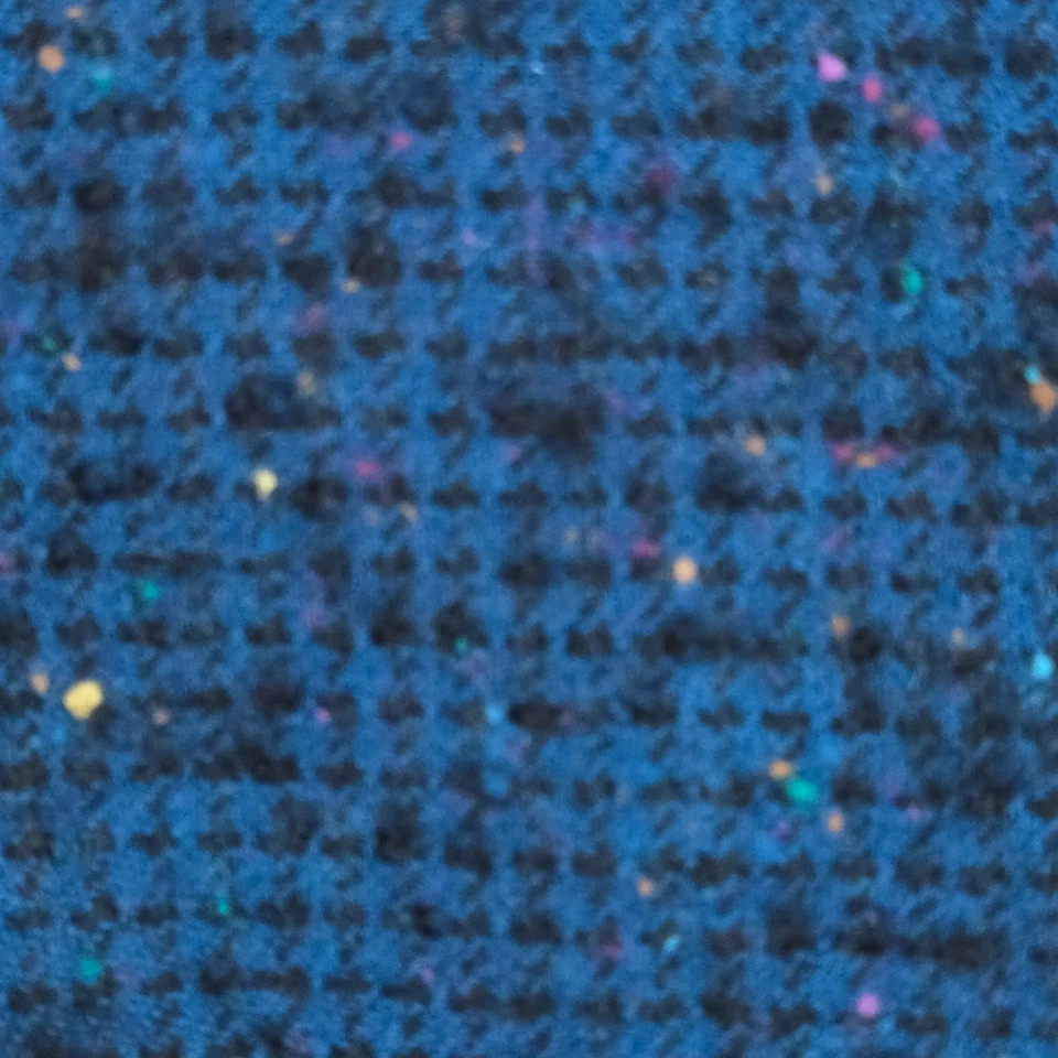 Blazer corto Pendleton vintage para mujer 8 azul lana virgen oficina carrera chaqueta Foto 4 de 4