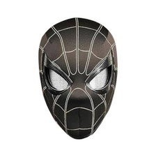 Spider-Man Brand New Day Black Cosplay Mask Faceshell, Eyes  Straps   Fast Ship