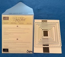 Stampin Up Sizzix Big Shot framelits 'Squares Collection'