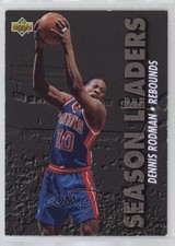 1993-94 Upper Deck Season Leaders Dennis Rodman #167 HOF 15iu