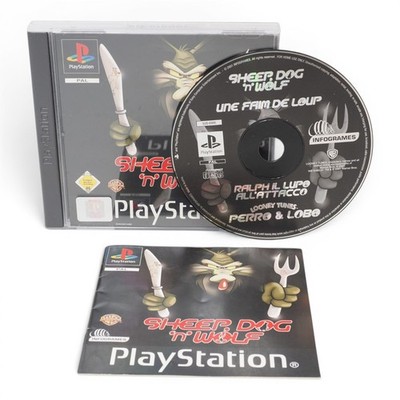 Sheep, Dog N' Wolf Ps1 Playstation 1 CIB - guter Zustand- Sheep