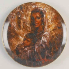 Artists of The World Don Ruffin Annual Plates Colima Madonna - No Box 970687