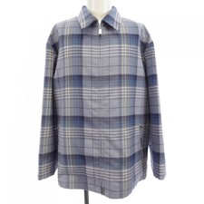 Dior Men's Blue Check Jacket 48 Excellent Condition Vintage Style