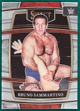 Bruno Sammartino - 2022 Panini Select WWE #95 - Legends Wrestling Card