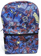 Marvel Spider-Man Backpack - 2 Pocket - By Fast Forward NWT