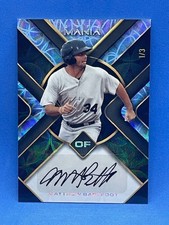 2023 Wild Card Auto Mania Matthew Barefoot 1/3 SSP Refractor Auto NMMT Astros