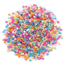 Fake Snowflake, 6 Set Pentagram, Multicolored