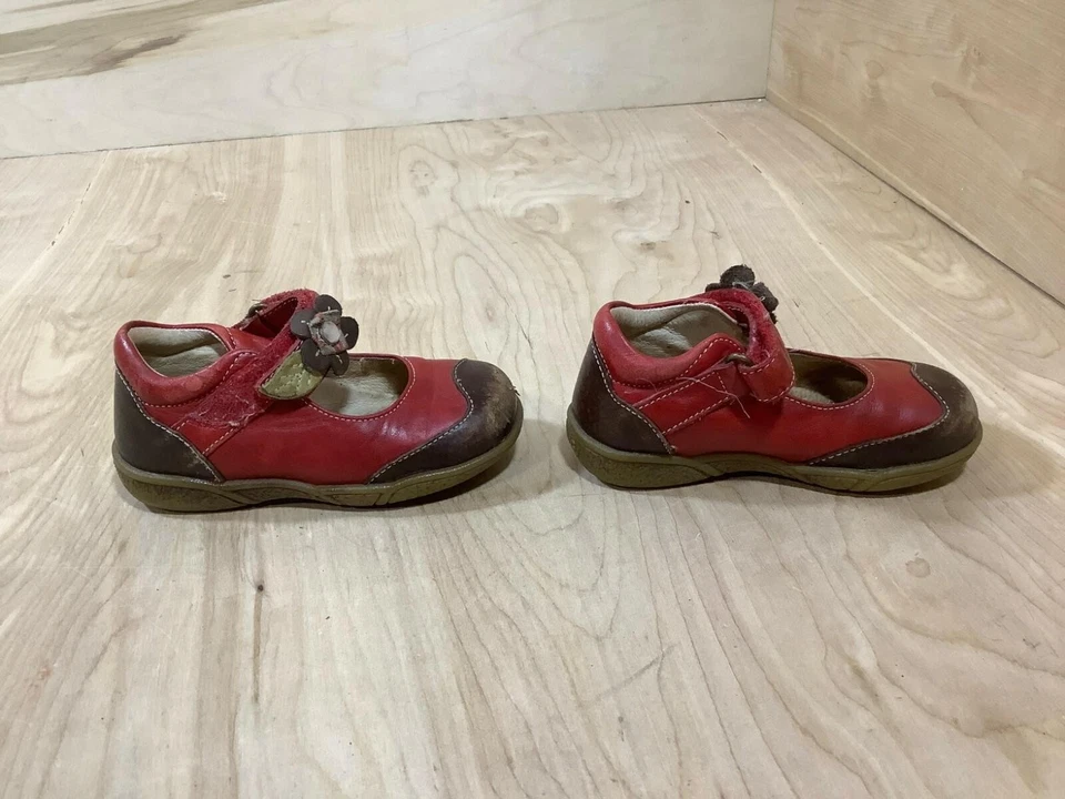 PRIMIGI Zapatos 24 Antigolpes Flexible Acción Efecto Cielo Sistema Rojo y Marrón  Foto 4 de 4