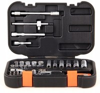 42 Teilig Werkzeugset, SteckschlüSselsatz 1/4 ; 4 -14Mm Knarrenkasten