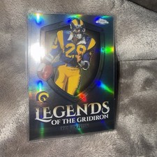 Topps 2025 Chrome Legends Gridiron Eric Dickerson Refractor #LOG-13 Rams