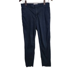 Everlane Chino Pants Mens 31x30 Navy Blue Slim Fit Stretch Cotton Casual