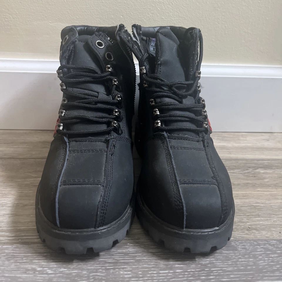 BOTAS DE MOTOCICLETA FEMININAS JOE ROCKET PRETAS Tamanho 6 - Imagem 2 de 4