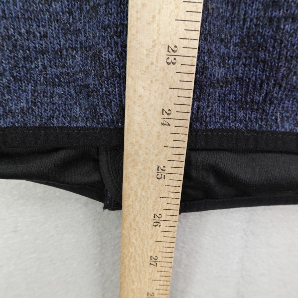 Roper Jacket Mens Large Blue Black Full Zip Fleece Softshell Western ...