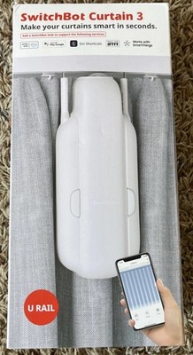 SwitchBot Curtain 3 Smart Curtain Automatic Opener Bluetooth Remote Alexa Google