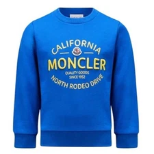 Moncler Kids California Rodeo Drive Embroidered Sweatshirt