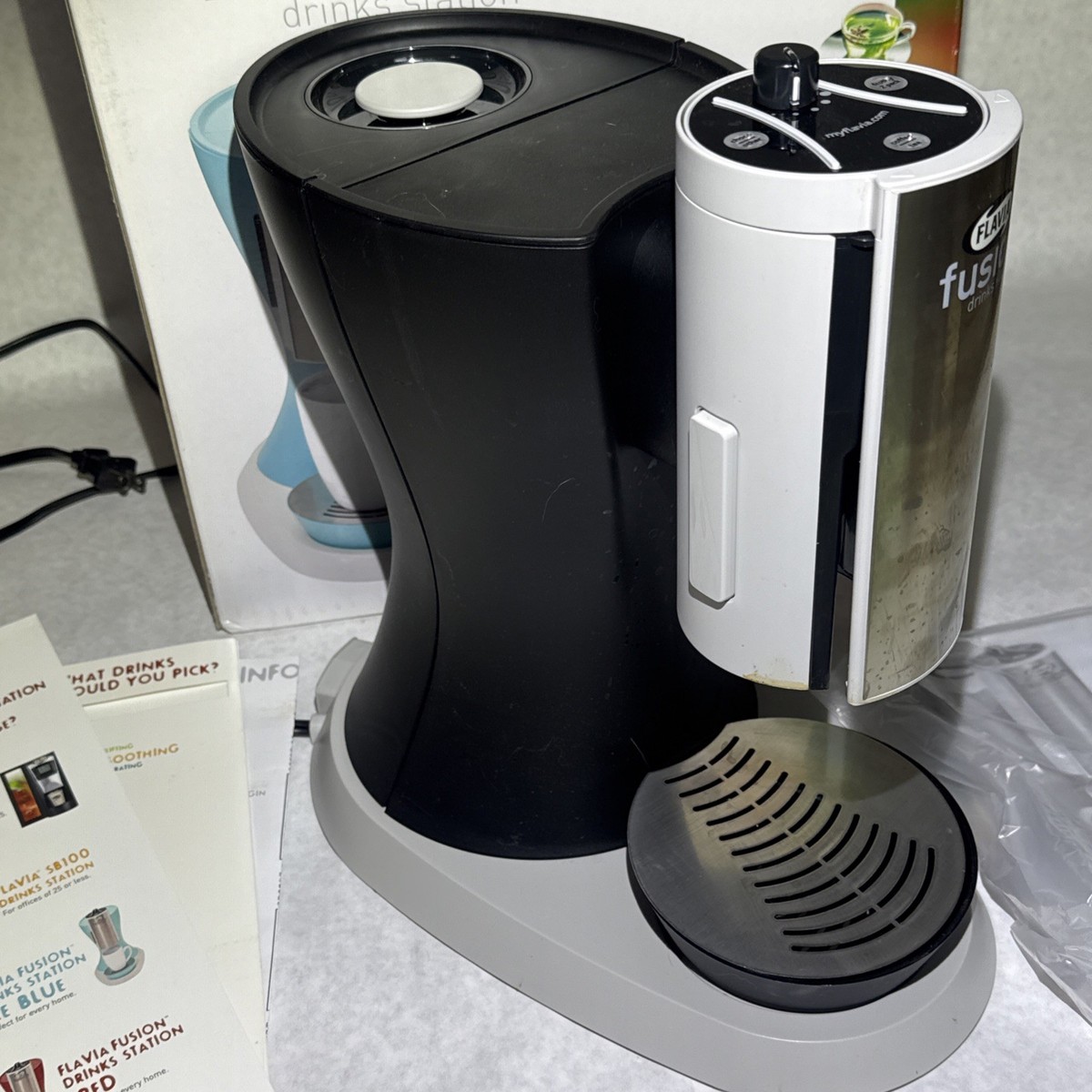 FLAVIA FUSION J10NBK Beverage System Single-Serve Coffee Brewer