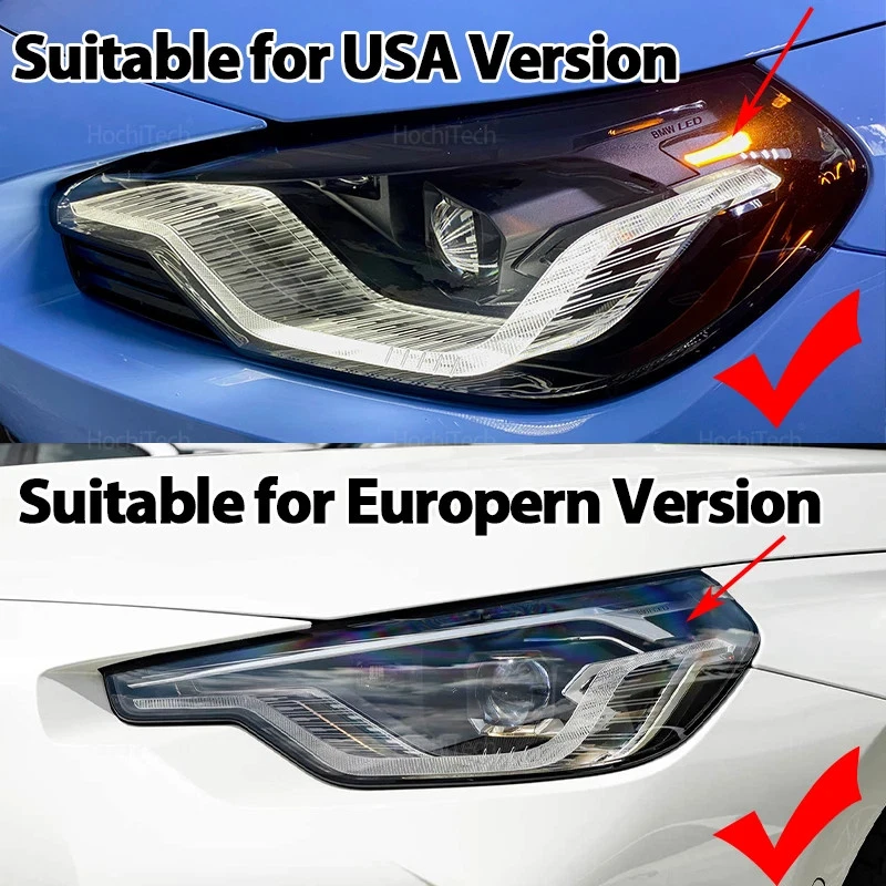 2x Yellow DRL Angel Eye LED Board for BMW G87 G42 M2 G87 218i 220i 230i M240i  - Image 2 of 4