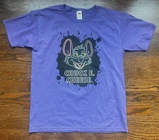 Rare Original Chuck E Cheese T Shirt Child  Large T-Shirt Childrens