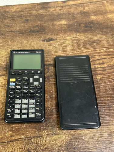 Texas Instruments TI-85 Graphing Calculator with Cover - TESTED | eBay