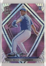 2020 Chronicles Spectra Neon Pink Prizm 73/75 Shun Yamaguchi #19 Rookie RC 4l3