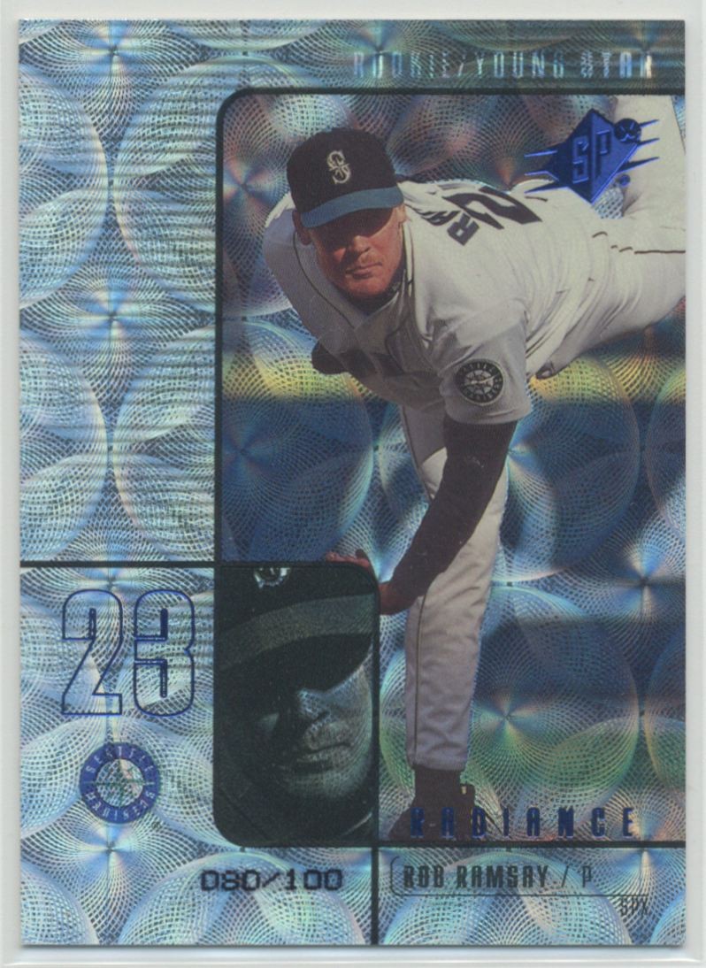 Rob Ramsay 2000 SPx Rookie/Young Stars Radiance /100 #100 Seattle Mariners