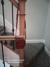 DiAngela Small Leather Crossbody Purse - preowned