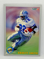 1993 Fleer Emmitt Smith - League Leader Insert 244 - Dallas Cowboys