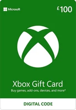Xbox Gift Card £100 Online Key