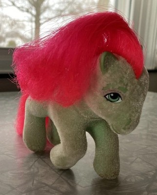 Vintage My Little Pony Skippity Doo So Soft My Little Ponies 1986 Flocked