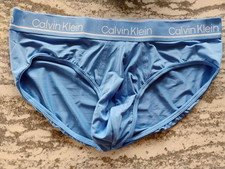 Calvin Klein Microfiber Stretch Men's Hip Brief Underwear Large MINT FREESHIP 