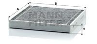 Mann-Filter CUK2339 Filter, Innenraumluft FüR Alpina BMW-image