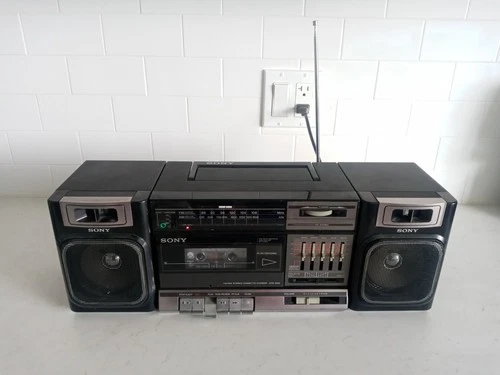VINTAGE Sony Boombox CFS-1000 Cassette AM/FM Stereo ***TESTED***
