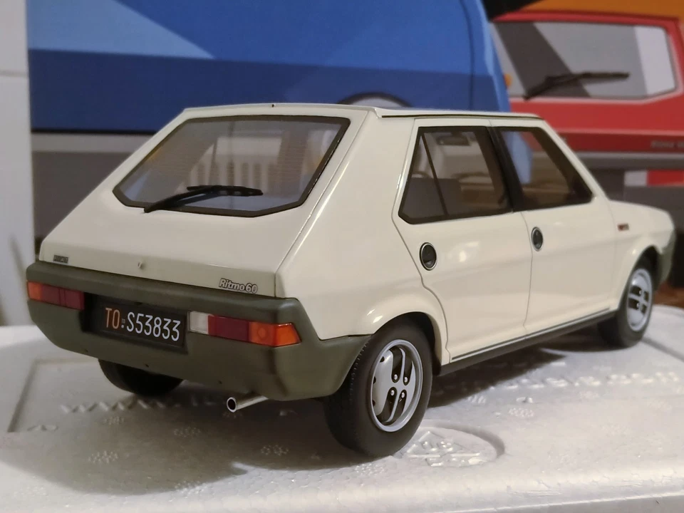 FIAT RITMO 60 CL 5p. 1978 1 Serie 1/18 LAUDORACING 180 pezzi Bianco / White RARE - Immagine 2 di 4