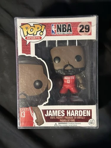 Funko Pop! #29 NBA Houston Rockets - James Harden w/ Pop Protector