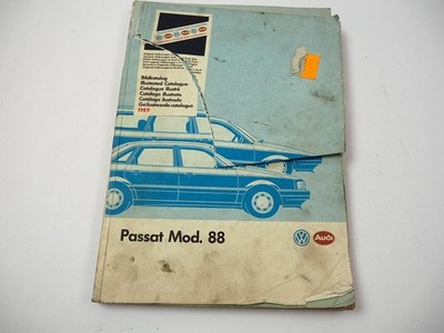 VW Passat B3 35i 1988 spare parts catalogue picture catalogue illustrated catalogue 1989