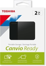Toshiba Canvio Ready 2TB – 2.5 inch Portable External Hard Drive USB 3.2 Gen 1