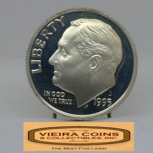 1995-S Roosevelt Silver Proof Dime  - #C56448NQ