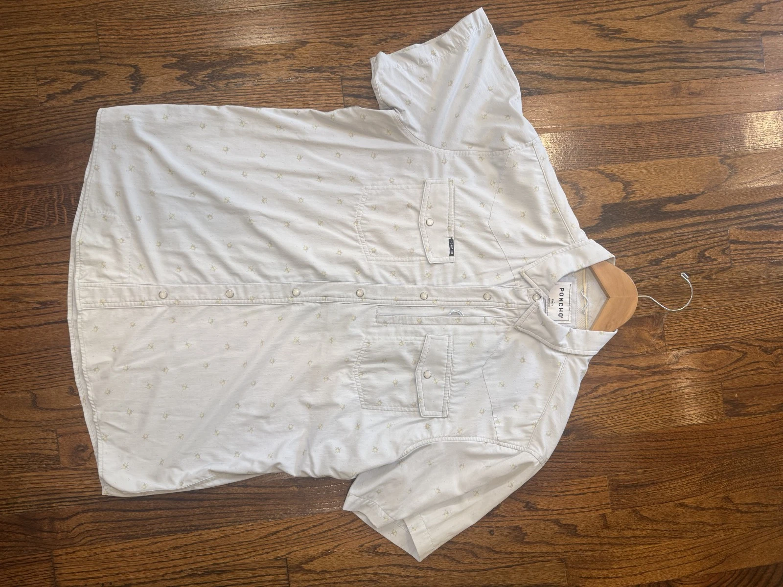 Poncho Outdoors shirt Large slim