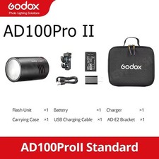 Godox AD100Pro Pro II 2.4G TTL HSS 100W Outdoor Speedlite Pocket Flash Light