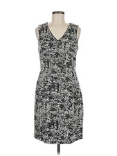 H By Halston Women Gray Casual Dress M