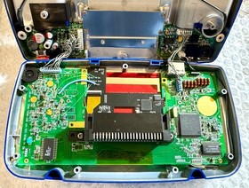 Sega Game Gear - Works, Recapped, New LCD Screen, Clean Shell, USB-C Setup +more