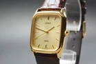Vintage 1995 [Mint] SEIKO Spirit 5E31-5B50 Gold Tank 26mm Men's Quartz Watch
